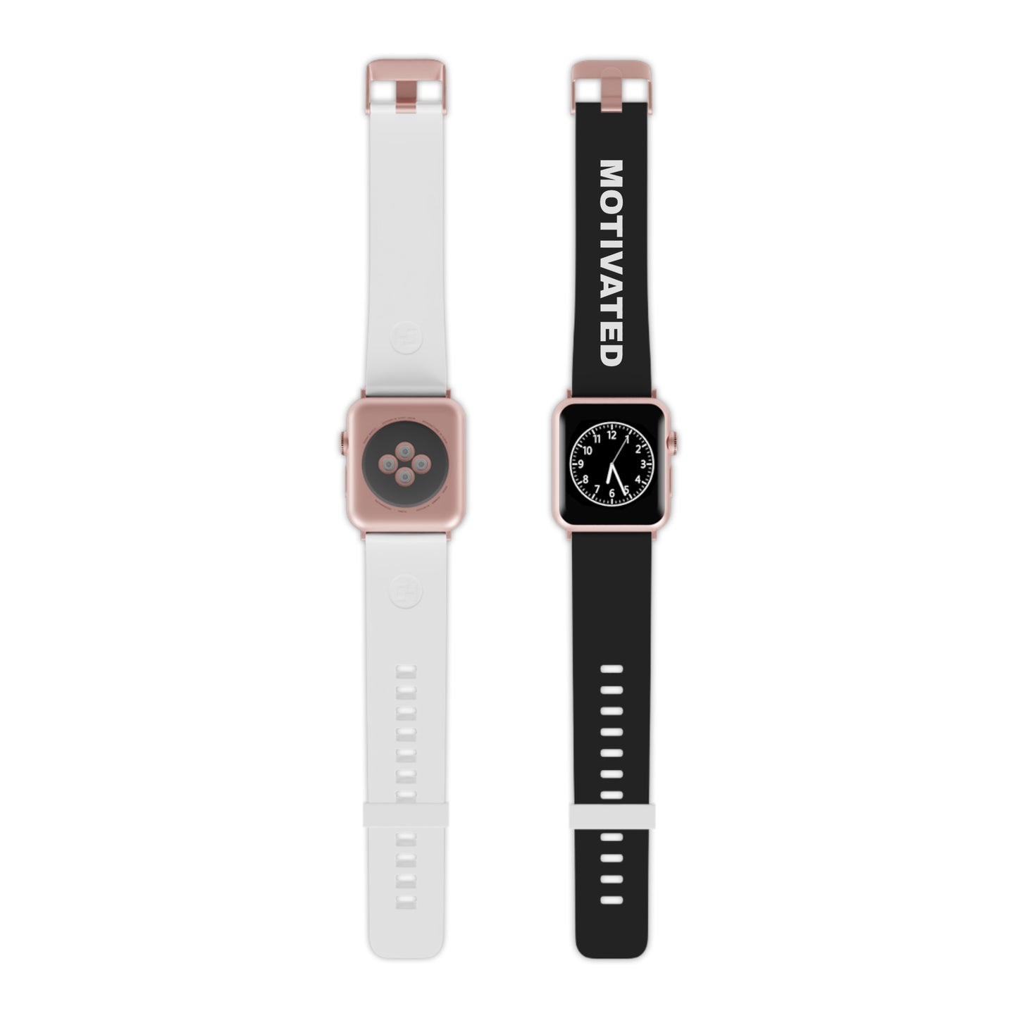 Black Motivated Watch Band for Apple Watch