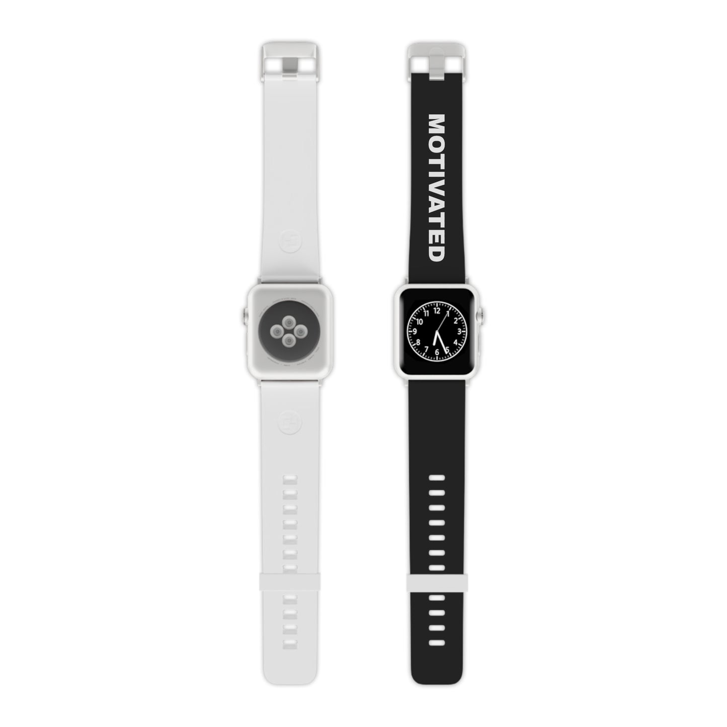 Black Motivated Watch Band for Apple Watch
