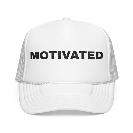 Motivated Embroidered Trucker Hat