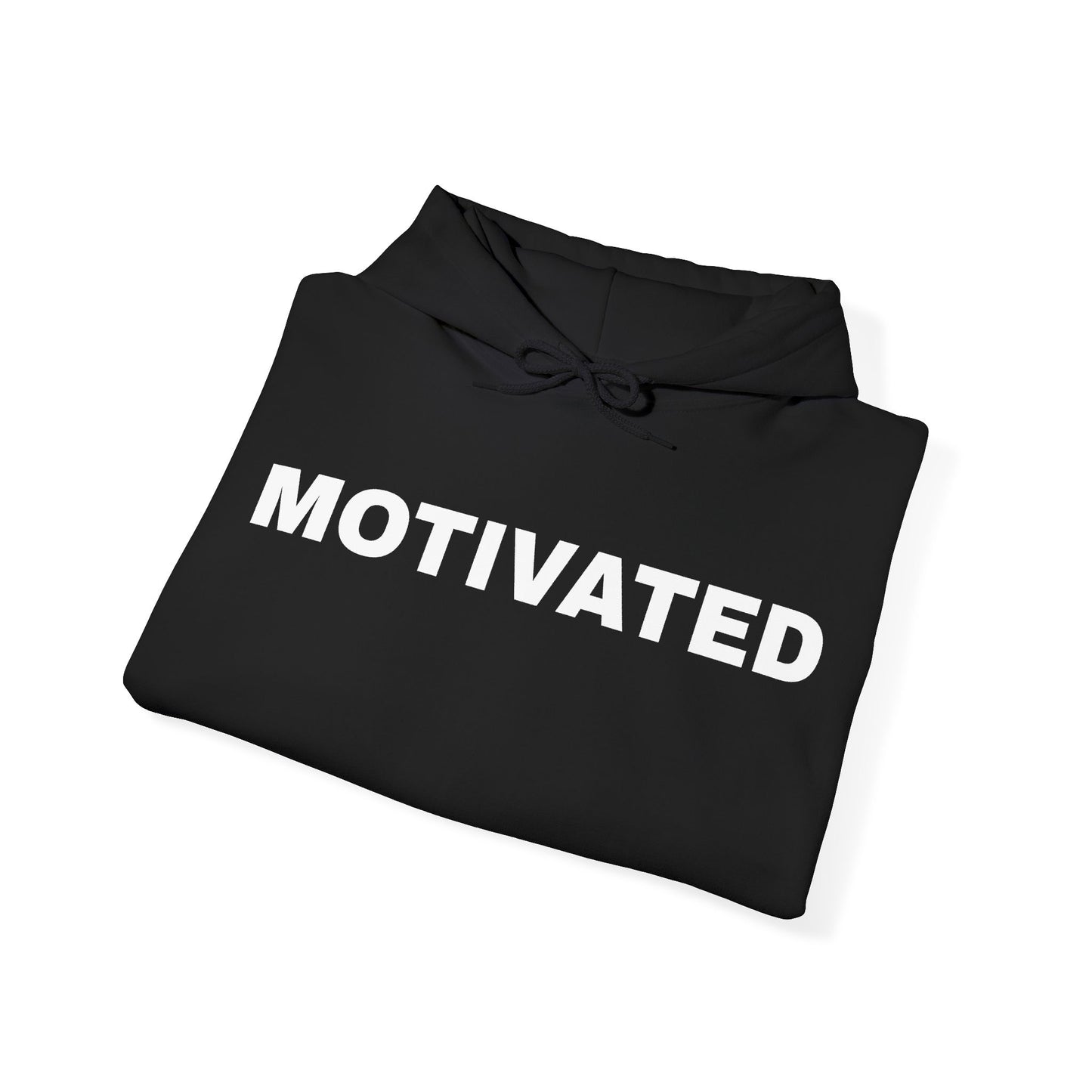 Black Motivated Unisex Heavy Blend™ Hooded Sweatshirt